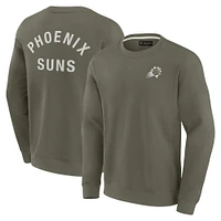 Unisex Fanatics Olive Phoenix Suns Elements Super Soft Fleece Pullover Sweatshirt