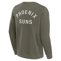 Unisex Fanatics Olive Phoenix Suns Elements Super Soft Fleece Pullover Sweatshirt