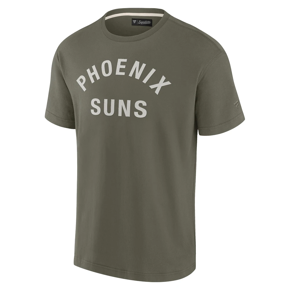 Unisex Fanatics Olive Phoenix Suns Elements Super Soft Short Sleeve T-Shirt