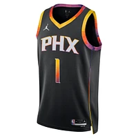 Unisex Jordan Brand Devin Booker Black Phoenix Suns Swingman Jersey - Statement Edition