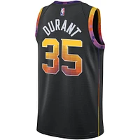 Maillot unisexe Jordan Brand Kevin Durant noir Phoenix Suns Swingman Player - Statement Edition