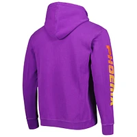 Unisex Sportiqe Purple Phoenix Suns Hardwood Classics Blake Elevated Pullover Hoodie