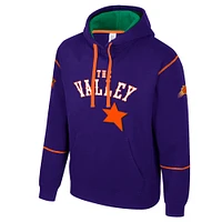 Unisex Stadium Essentials Purple Phoenix Suns 2024/25 City Edition Monument Pullover Hoodie