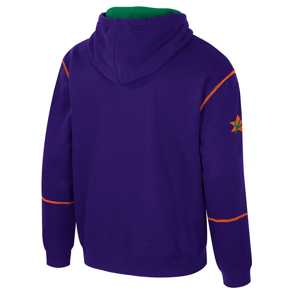 Unisex Stadium Essentials Purple Phoenix Suns 2024/25 City Edition Monument Pullover Hoodie
