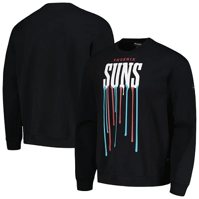 Unisex The Wild Collective Black Phoenix Suns Drip Pullover Sweatshirt