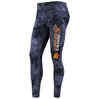 Women's Concepts Sport Black Phoenix Suns Burst Tie-Dye Leggings