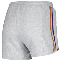 Women's Concepts Sport Gray Phoenix Suns Cedar Long Sleeve T-Shirt & Shorts Sleep Set
