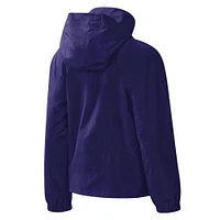 Sweat à capuche zippé pour femme G-III 4Her by Carl Banks violet Phoenix Suns Last Shot