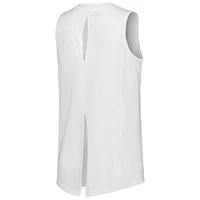 Women's Levelwear White Phoenix Suns Paisley Peekaboo Tank Top