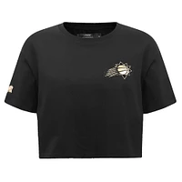 Women's Pro Standard Black Phoenix Suns Holiday Glam Boxy T-Shirt