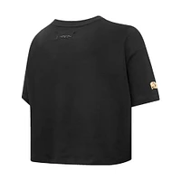 Women's Pro Standard Black Phoenix Suns Holiday Glam Boxy T-Shirt