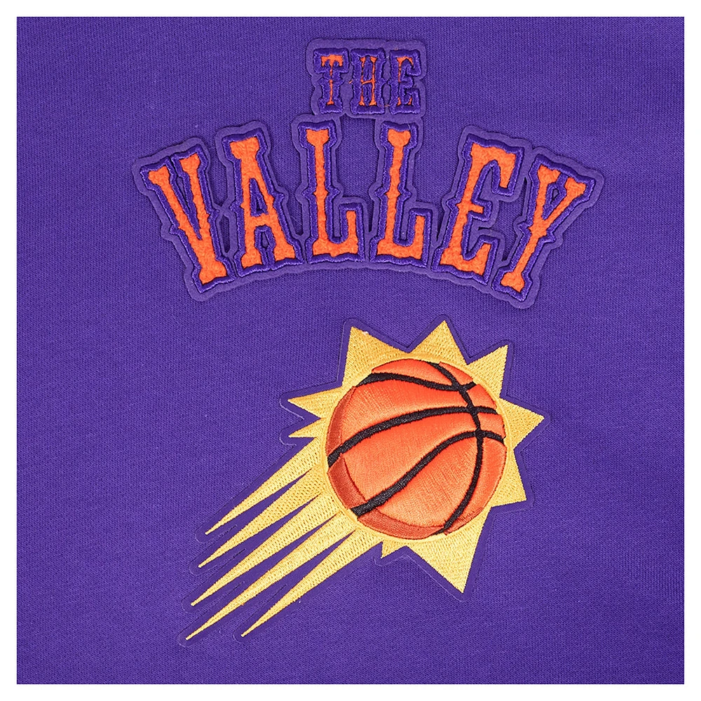Women's Pro Standard Purple Phoenix Suns 2024/25 City Edition Cropped Pullover Hoodie
