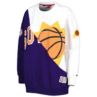 Women's Tommy Jeans Purple/White Phoenix Suns Ariel Pullover Sweatshirt