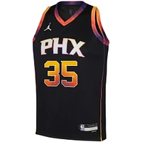 Youth Jordan Brand Kevin Durant Black Phoenix Suns 2022/23 Swingman Jersey - Statement Edition