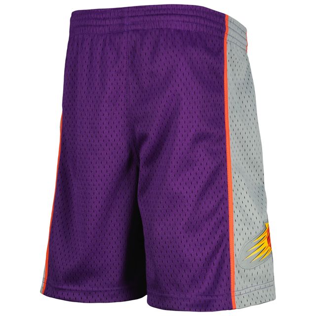 Mitchell & Ness Short Phoenix Suns 1991-92 Hardwood Classics Swingman violet pour jeune