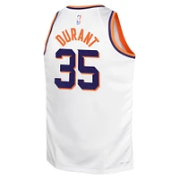 Youth Nike Kevin Durant White Phoenix Suns Swingman Jersey - Association Edition