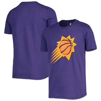 Youth Purple Phoenix Suns Primary Team Logo T-Shirt