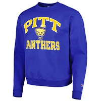 Men's Champion Royal Pitt Panthers High Motor Pullover Sweatshirt