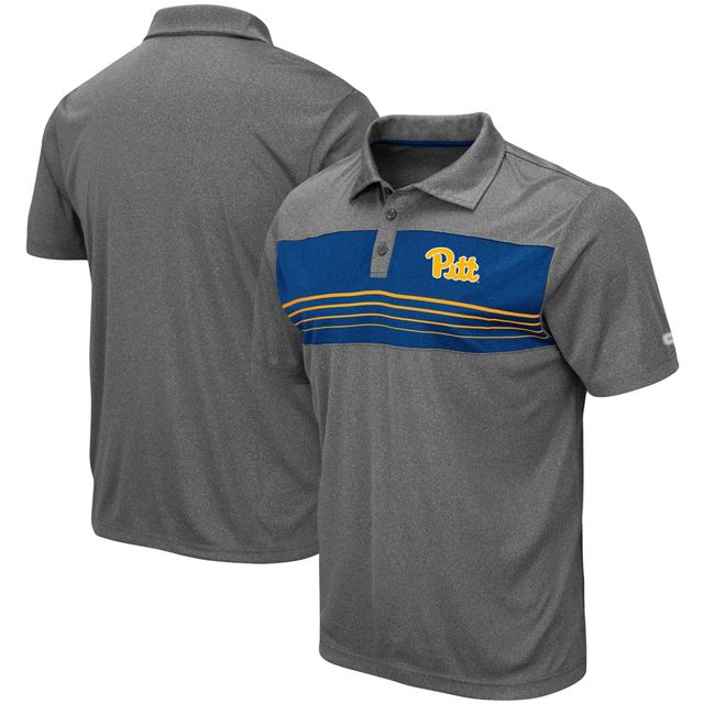 Polo Pitt Panthers Smithers Colosseum anthracite chiné pour homme