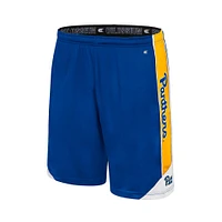 Men's Colosseum Royal Pitt Panthers Haller Shorts
