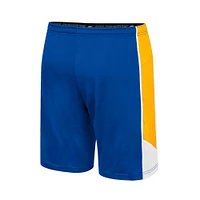 Men's Colosseum Royal Pitt Panthers Haller Shorts