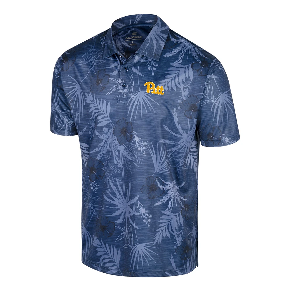 Polo Colosseum Royal Pitt Panthers Palms pour homme