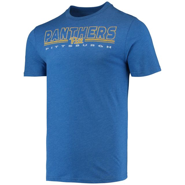 Concepts Sport Heathered Charcoal/Royal Pitt Panthers Meter Ensemble de nuit pour homme