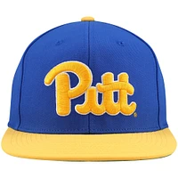 Men's Mitchell & Ness Royal/Gold Pitt Panthers 2-Tone 2.0 Snapback Hat