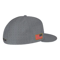 Casquette ajustée Nike Grey Pitt Panthers USA Side Patch True AeroBill Performance pour hommes