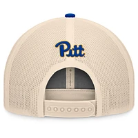 Men's Top of the World Royal/Natural Pitt Panthers Bennett Trucker Adjustable Hat