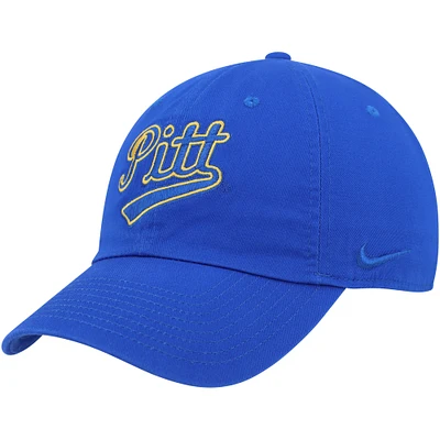 Unisex Nike Royal Pitt Panthers Heritage86 Logo Performance Adjustable Hat