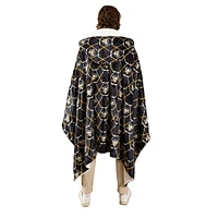 Black Pittsburgh Penguins Team Logo 50'' x 70'' Hoodie Throw Blanket