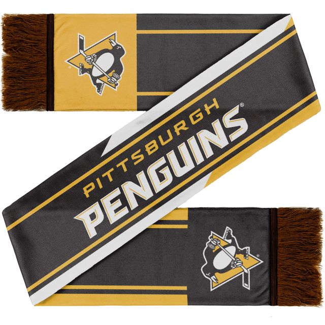 Mot-symbole FOCO Pittsburgh Penguins Color Wave - Écharpe
