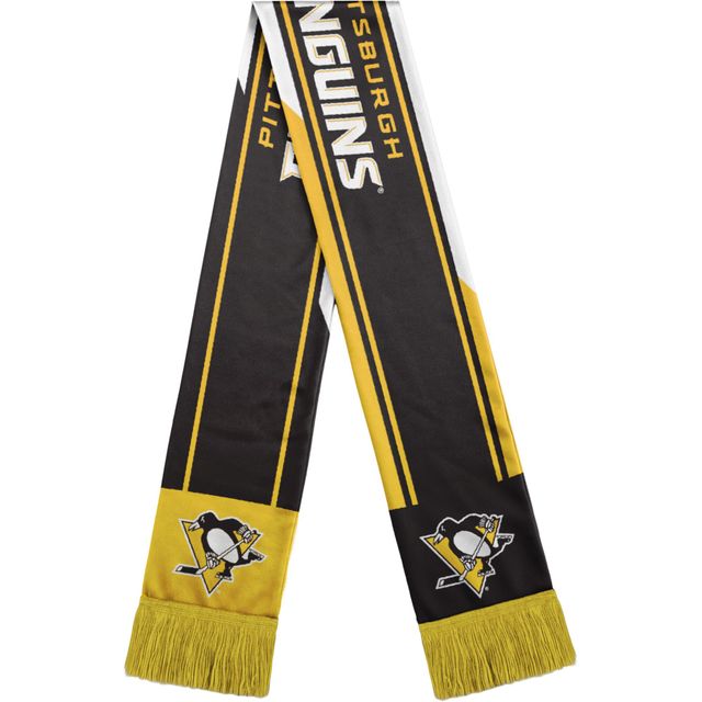 Mot-symbole FOCO Pittsburgh Penguins Color Wave - Écharpe
