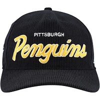 V111020 Pnguns NHL TEI HOL24 Crosstown Corduroy Hitch HATMENSTR H-CTCRA15EWP-BK # 11