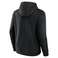 Men's Fanatics  Black Pittsburgh Penguins Authentic Pro Core Secondary Fleece Pullover Hoodie