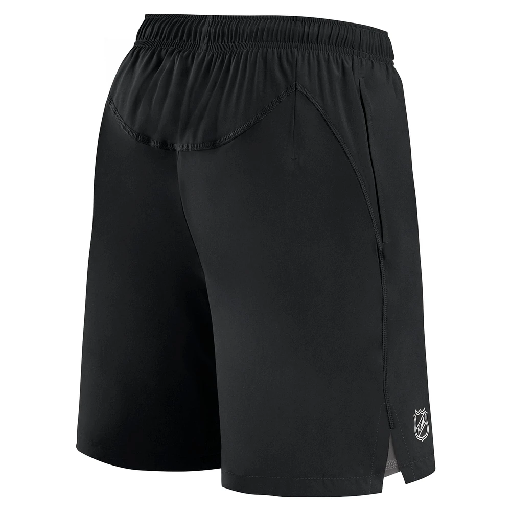 Men's Fanatics Black Pittsburgh Penguins Authentic Pro Rink Shorts