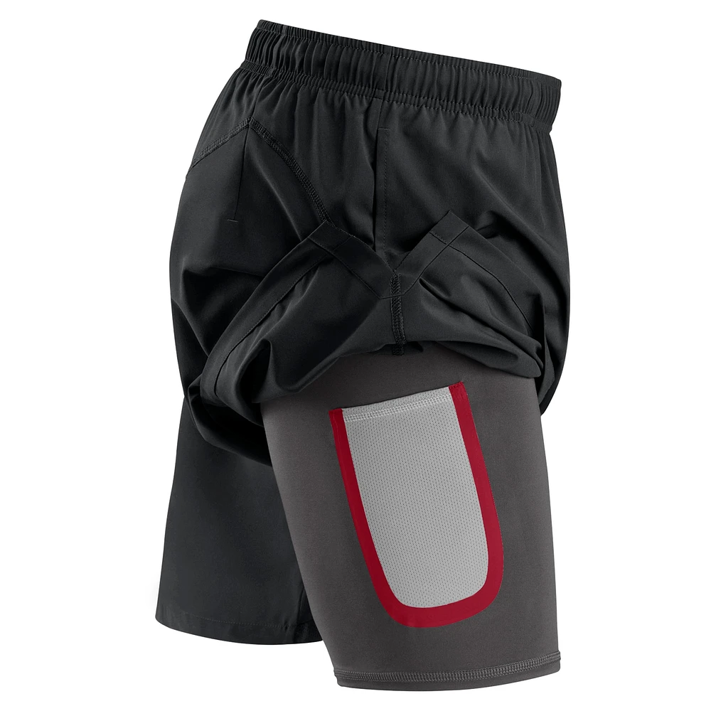 Men's Fanatics Black Pittsburgh Penguins Authentic Pro Rink Shorts