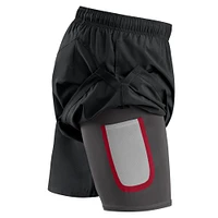 Men's Fanatics Black Pittsburgh Penguins Authentic Pro Rink Shorts