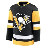 Men's Fanatics Black Pittsburgh Penguins Home Premium Jersey