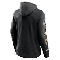 Men's Fanatics Black Pittsburgh Penguins Wild Winner Pullover Hoodie