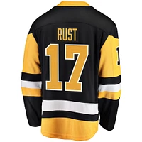 Men's Fanatics Bryan Rust Black Pittsburgh Penguins Breakaway - Player Jersey