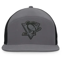 Men's Fanatics Charcoal Pittsburgh Penguins Fairweather Adjustable Hat