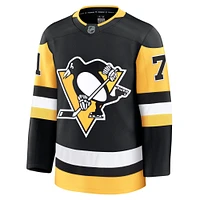 Maillot Premium à domicile noir Evgeni Malkin des Penguins de Pittsburgh pour hommes Fanatics
