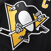 Maillot Premium à domicile noir Evgeni Malkin des Penguins de Pittsburgh pour hommes Fanatics