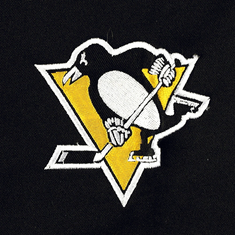 Men's Fanatics Sidney Crosby Black Pittsburgh Penguins Big & Tall Captain Patch Name Number Pullover Hoodie
