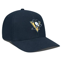 Men's Levelwear Black Pittsburgh Penguins  Fusion Adjustable Hat