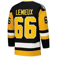 Men's Mario Lemieux Black Pittsburgh Penguins 1991-92 Power Play Jersey