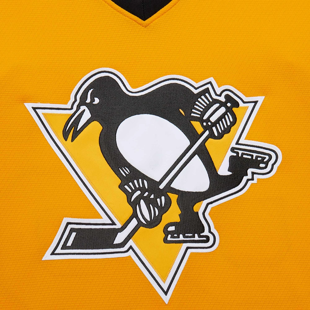 Men's Mario Lemieux Gold Pittsburgh Penguins 1984-85 Power Play Jersey