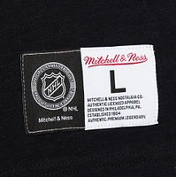 Men's Mitchell & Ness  Black/Gold Pittsburgh Penguins Legendary Slub Raglan Long Sleeve T-Shirt